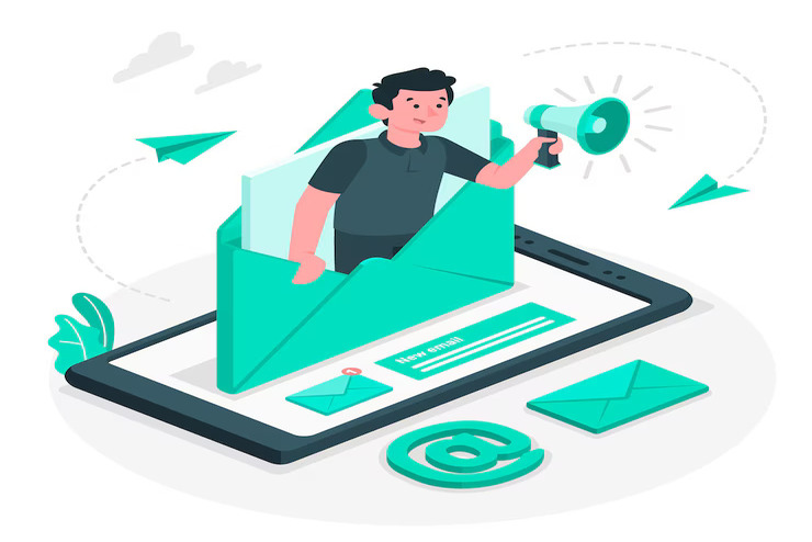 email campaign concept illustration_114360 1681 2